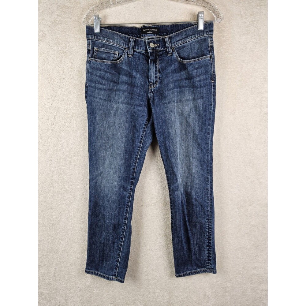 Banana Republic Women's Skinny Medium Wash Denim Jeans Size 28/6